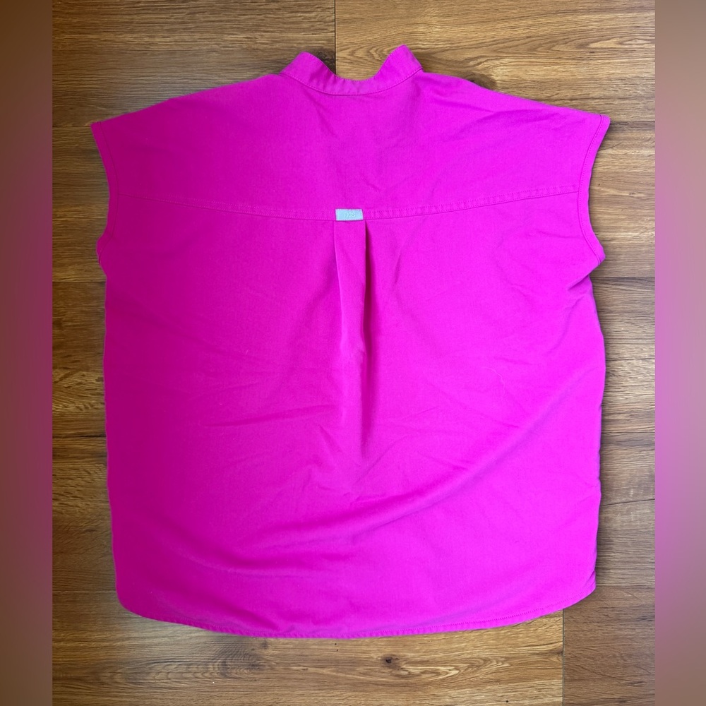 Figs Raspberry Sorbet Rafaela Top - Picture 2 of 3